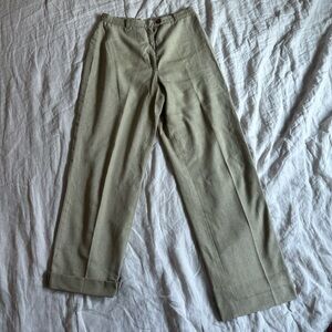 Vintage high-waisted trousers